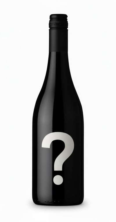 The mystery wine, still under wraps
